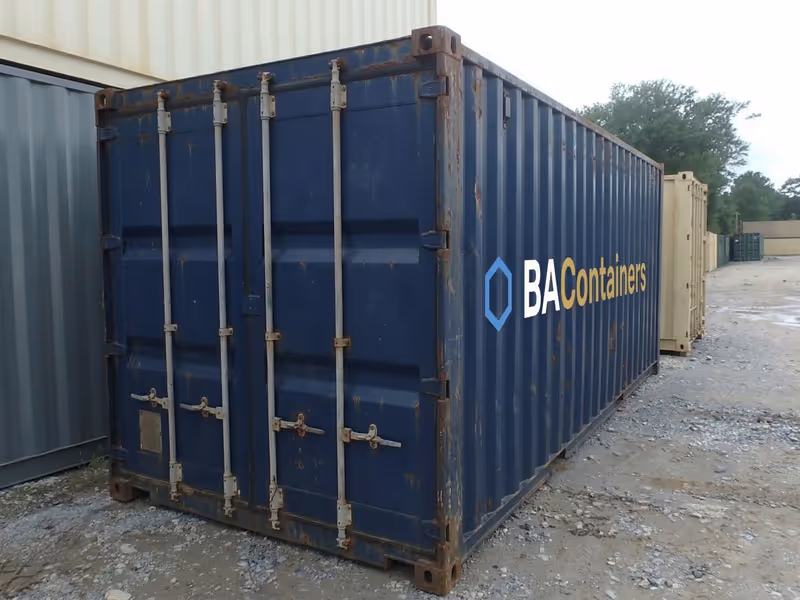20ft High Cube Wind & Water Tight Shipping Container