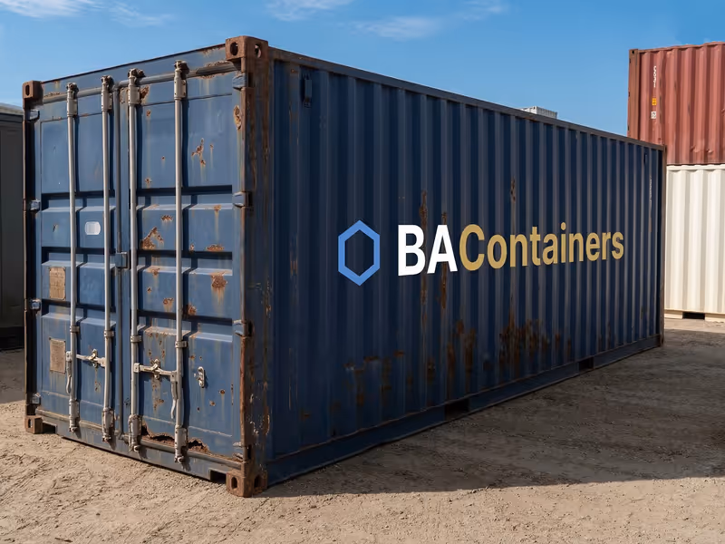 As-Is Shipping Container