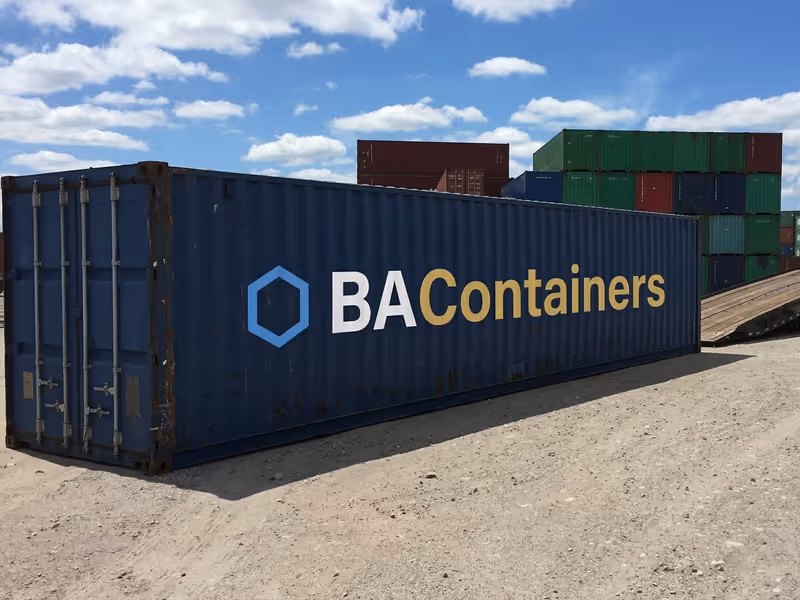 40ft High Cube Cargo Worthy Shipping Container